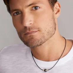 Necklaces & Chains<LAGOS 18K Gold Single Black Pearl Necklace