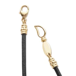 Necklaces & Chains<LAGOS 18K Gold Single Black Pearl Necklace