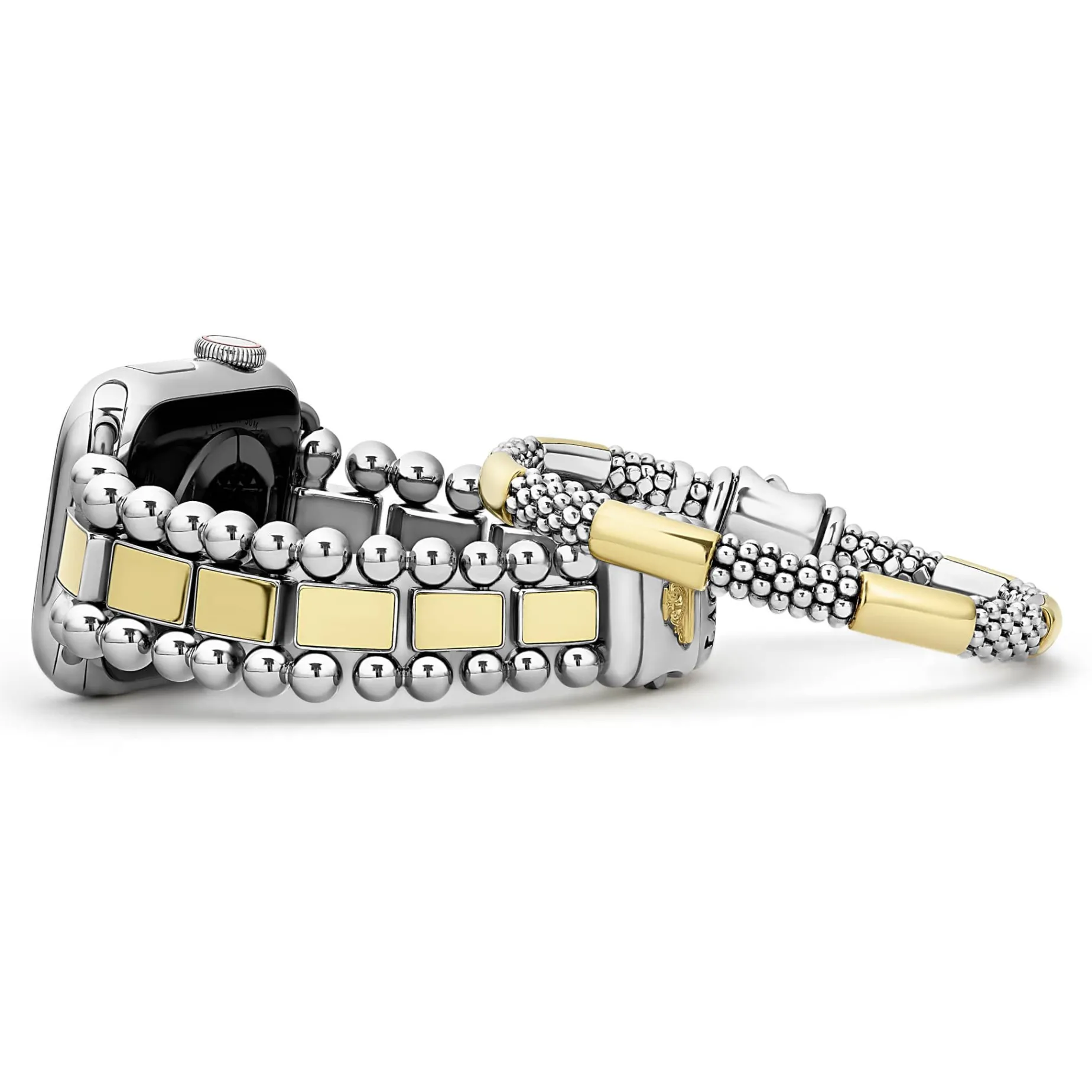 Two-Tone<LAGOS 18K Gold Smart Caviar Gift Set