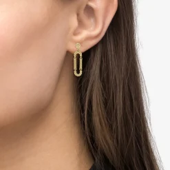 Drop Earrings<LAGOS 18K Gold Superfine Caviar Drop Earrings