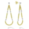 Diamonds<LAGOS 18K Gold Superfine Diamond Drop Earrings