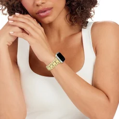 Gold<LAGOS 18K Gold Watch Bracelet-38-45Mm