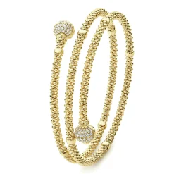 Diamonds<LAGOS 18K Gold Wrap Diamond Bracelet