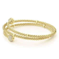 Diamonds<LAGOS 18K Gold Wrap Diamond Bracelet
