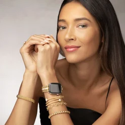 Diamonds<LAGOS 18K Gold Wrap Diamond Bracelet