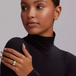 Diamonds<LAGOS 18K Gold X Diamond Ring