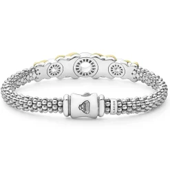 Diamonds<LAGOS 18K Gold Xo Diamond Bracelet | 6Mm