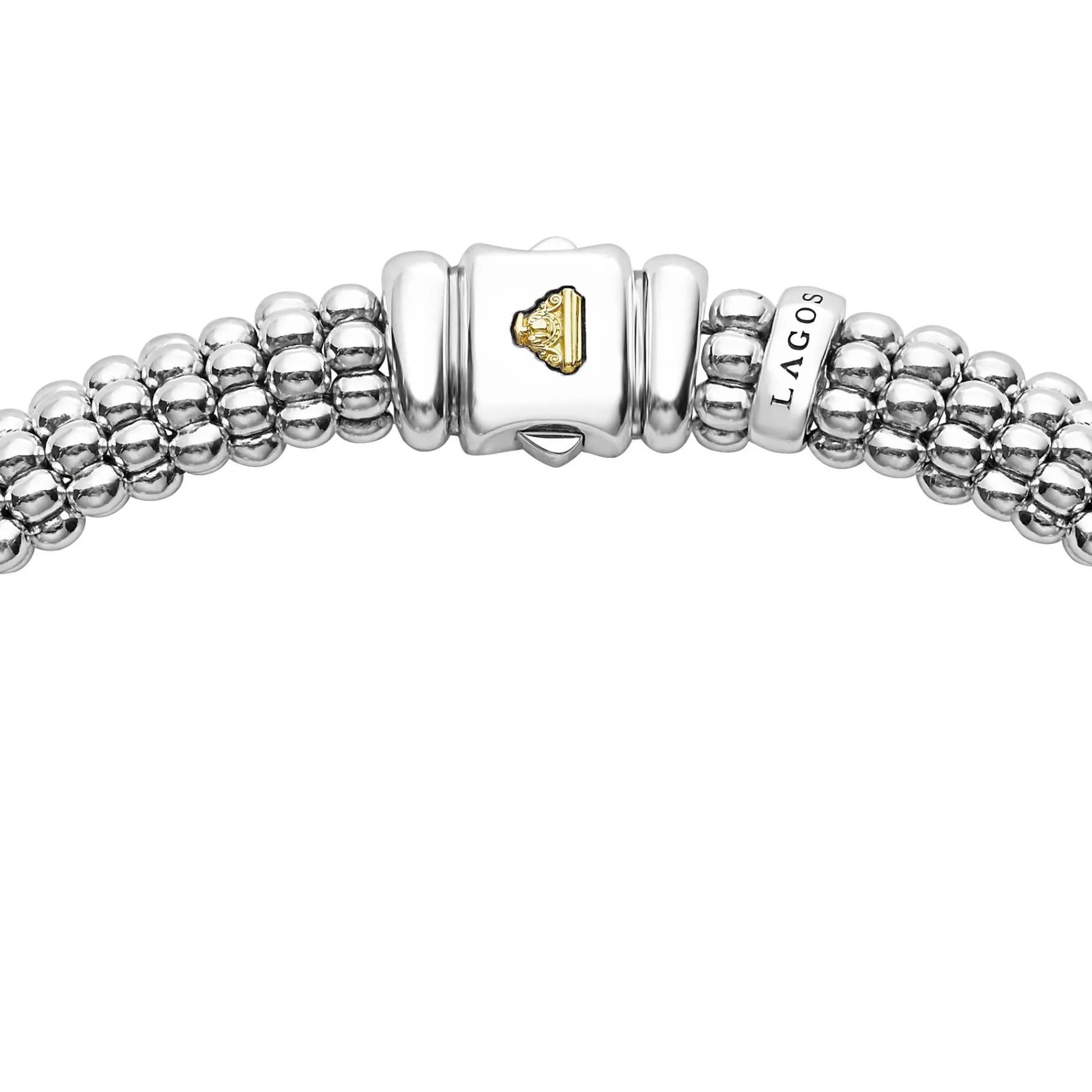 Two-Tone<LAGOS 18K Gold Xo Diamond Necklace