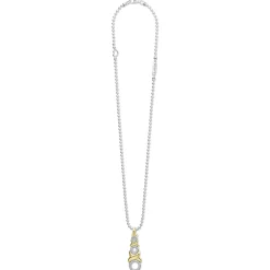 Diamonds<LAGOS 18K Gold Xo Diamond Necklace