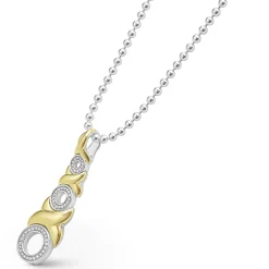 Diamonds<LAGOS 18K Gold Xo Diamond Necklace