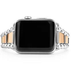 Watch Bracelets<LAGOS 18K Rose Gold And Stainless Steel Watch Bracelet-42-49Mm