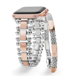 Two-Tone<LAGOS 18K Rose Gold Smart Caviar Gift Set