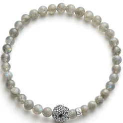 Bracelets<LAGOS Labradorite Skull Bracelet