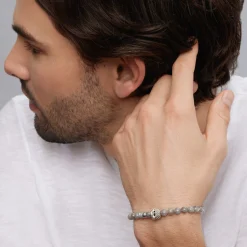 Bracelets<LAGOS Labradorite Skull Bracelet