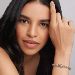 Gemstones<LAGOS Labradorite Skull Bracelet