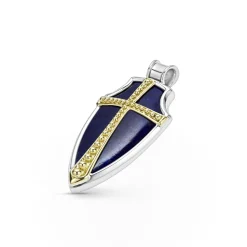 Amulets<LAGOS Lapis Shield Amulet