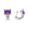 Huggie Earrings<LAGOS Large Amethyst Huggie Earrings