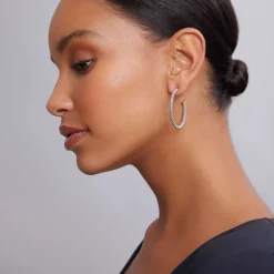 Hoop Earrings<LAGOS Large Caviar Hoop Earrings