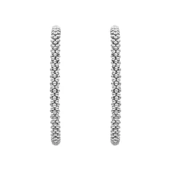 Hoop Earrings<LAGOS Large Caviar Hoop Earrings