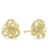 Stud Earrings<LAGOS Large 18K Gold Love Knot Stud Earrings