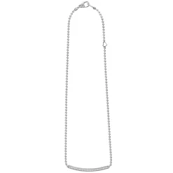 Chains<LAGOS Large Station Diamond Beaded Necklace