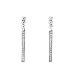Drop Earrings<LAGOS Linear Diamond Earrings