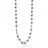 Gemstones<LAGOS Long Amethyst Beaded Necklace