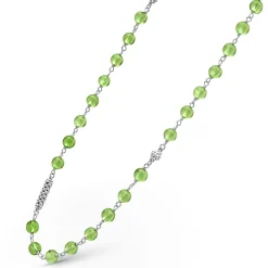 Long Necklaces<LAGOS Long Peridot Beaded Necklace
