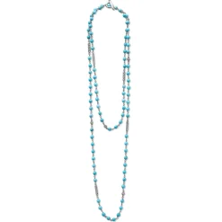 Long Necklaces<LAGOS Long Turquoise Beaded Necklace