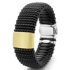 Bracelets<LAGOS Matte Ceramic Caviar Statement Bracelet | 23Mm