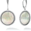 Drop Earrings<LAGOS Mother Of Pearl Circle Drop Earrings