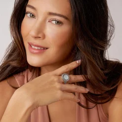 Pearl<LAGOS Mother Of Pearl Circle Ring