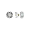 Pearl<LAGOS Mother Of Pearl Circle Stud Earrings