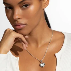 Pearl<LAGOS Mother Of Pearl Heart Necklace
