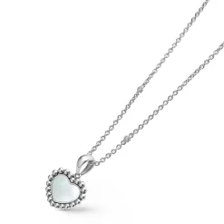 Pearl<LAGOS Mother Of Pearl Heart Necklace