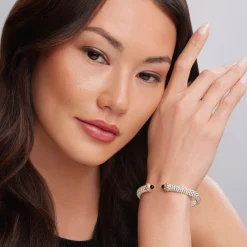 Cuffs<LAGOS Onyx Cuff Bracelet | 8Mm