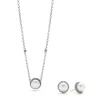 Pearl<LAGOS Pearl Earrings And Necklace Gift Set