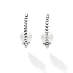 Hoop Earrings<LAGOS Pearl Hoop Earring