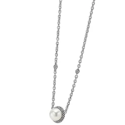 Caviar Necklaces<LAGOS Pearl Pendant Necklace