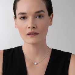 Pendant Necklaces<LAGOS Pearl Pendant Necklace