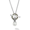 Pendant Necklaces<LAGOS Pearl Toggle Pendant Necklace