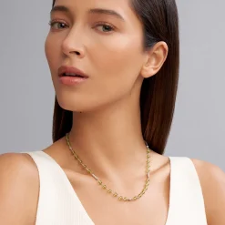 Gemstones<LAGOS Peridot Beaded Necklace