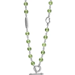 Gemstones<LAGOS Peridot Beaded Necklace
