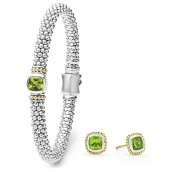 Gemstones<LAGOS Peridot Caviar Gift Set