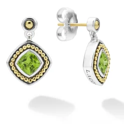 Gemstones<LAGOS Peridot Drop Earrings