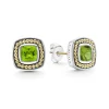 Gemstones<LAGOS Peridot Stud Earrings
