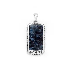 Amulets<LAGOS Pietersite Tag Amulet