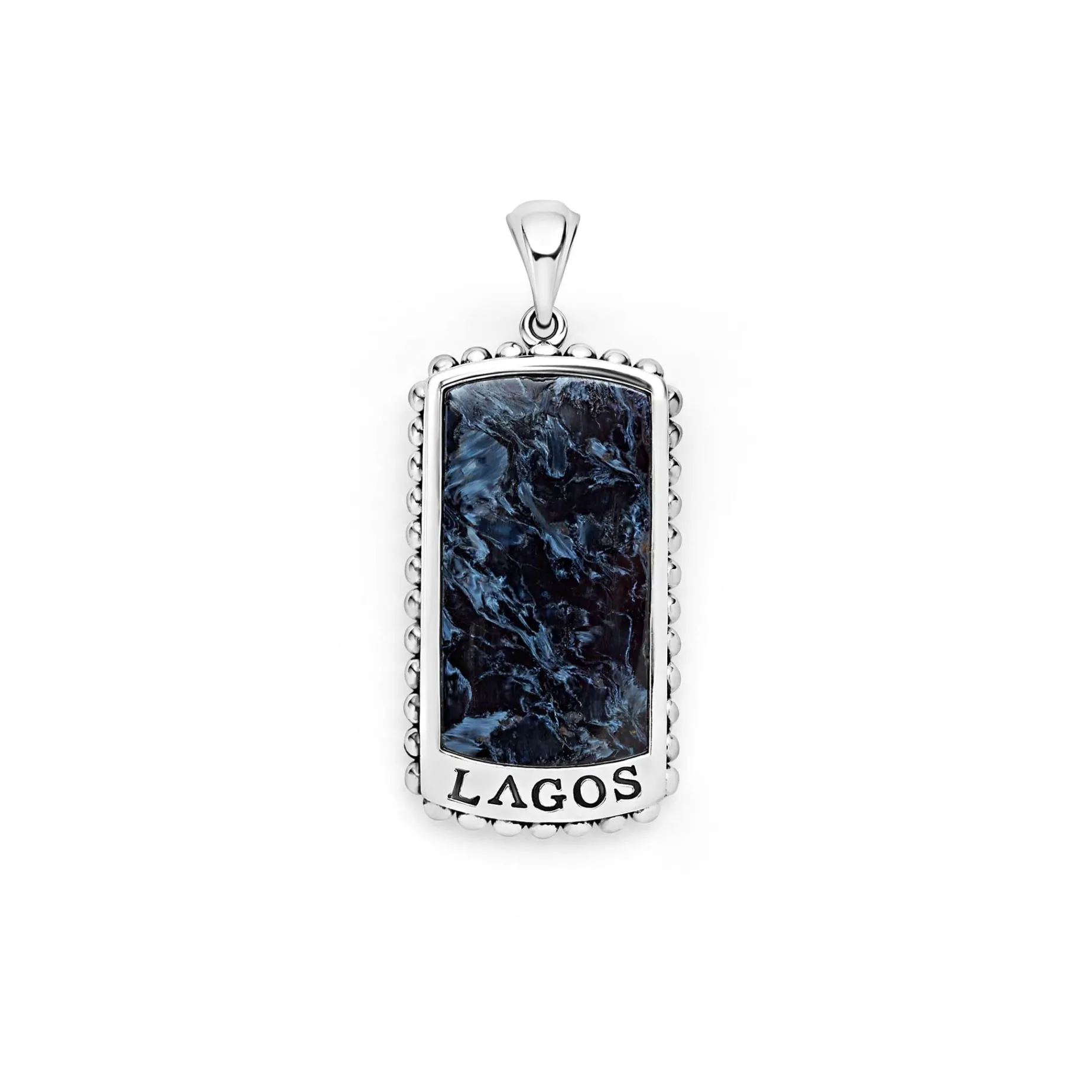 Amulets<LAGOS Pietersite Tag Amulet