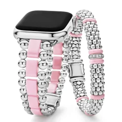 Watch Bracelets<LAGOS Pink Ceramic Smart Caviar Gift Set