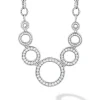 Diamonds<LAGOS Seven Circle Diamond Link Necklace